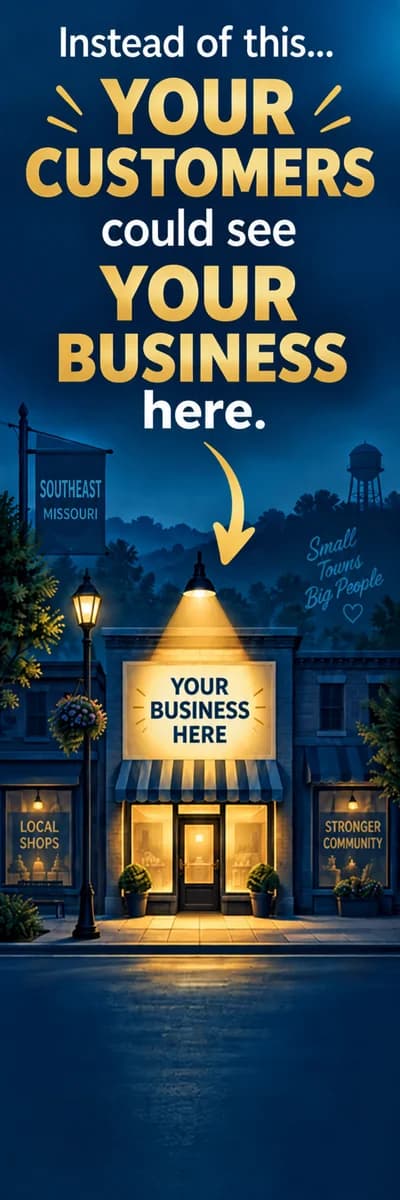 Advertise here — contact us to put your business in front of Shannon County customers.